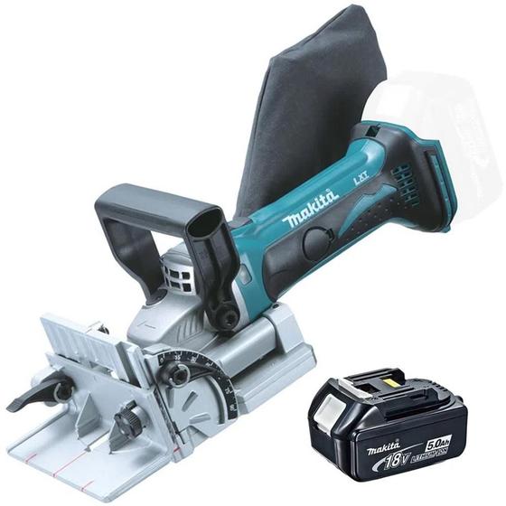 Imagem de Fresadora de junção + 01 bateria 18v 5.0ah - dpj180z-p - makita