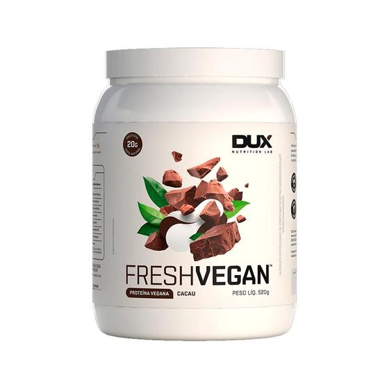 Imagem de Fresh Vegan Proteína Vegana 100% Natural Cacau 520g - Dux Nutrition