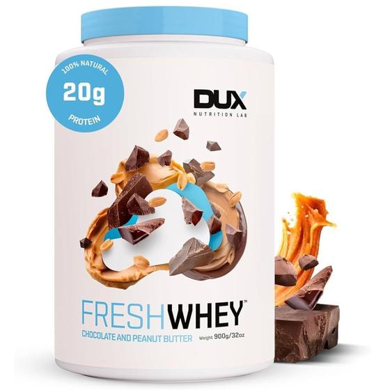 Imagem de Fresh whey 900g - chocolate e pasta de amendoim - dux