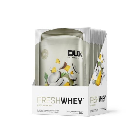 Imagem de Fresh Whey Display 290g (10 Sachês de 29g) - Sabor: Coco c/ Abacaxi