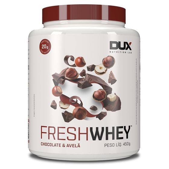 Fresh Whey Protein 450g - Dux Nutrition Menor preço em Fresh Whey Protein 450g - Dux Nutrition