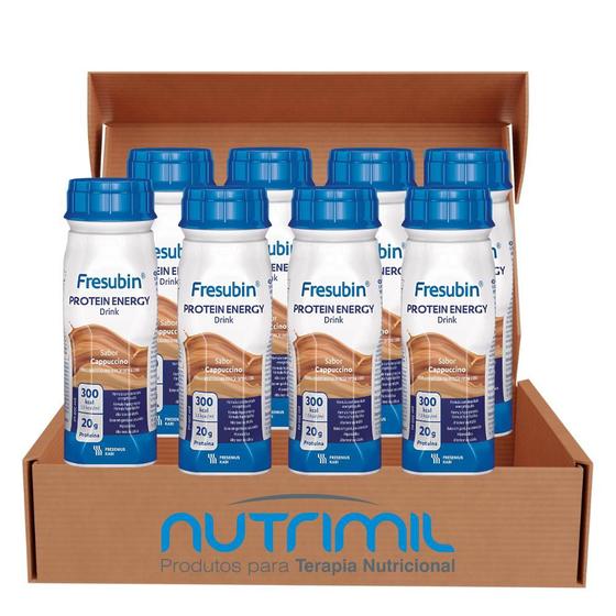 Imagem de Fresubin Protein energy drink Cappuccino 200ml - Kit com 8 unidades