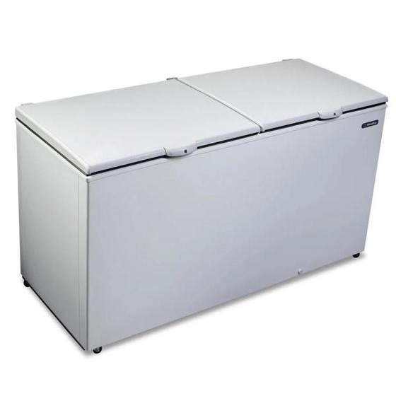 Imagem de Frezer Congelador Horizontal Refrigerador 2 Portas MetalFrio 546 Litros DA550 110 V