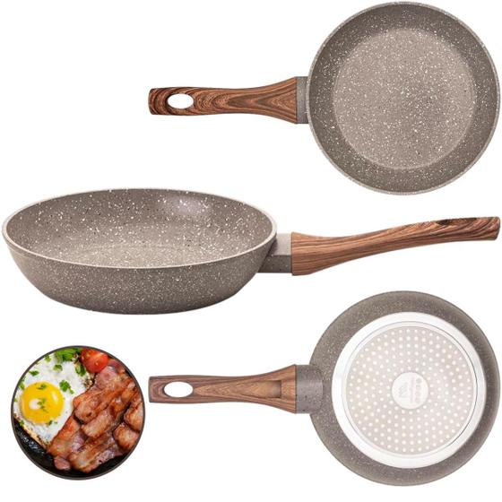 Frigideira 22cm Cerâmica Antiaderente Fundo Indução Grafito Cook Menor preço em Frigideira 22cm Cerâmica Antiaderente Fundo Indução Grafito Cook
