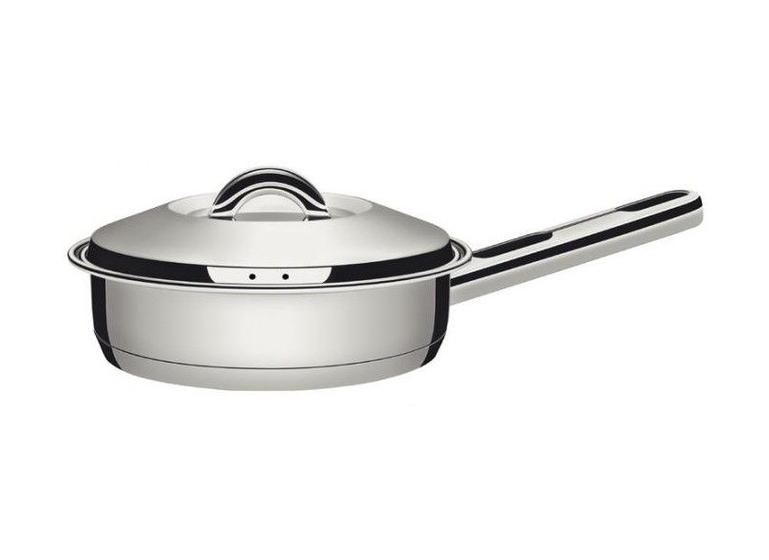 Imagem de Frigideira Aço Inox Cabo Tampa Solar 20cm Tramontina 2,1 LItros