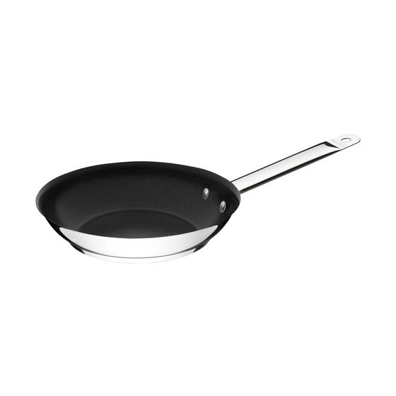 Imagem de Frigideira Aço Inox Fundo Triplo 20cm Antiaderente Profissional 1,1l Tramontina