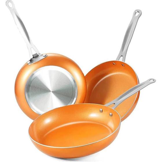 Frigideira Antiaderente 20 24 e 28CM Cerâmica Titânio Frigideira 24 Cm-28CM Antiaderente Cerâmica Titânio Menor preço em Frigideira Antiaderente 20 24 e 28CM Cerâmica Titânio Frigideira 24 Cm-28CM Antiaderente Cerâmica Titânio