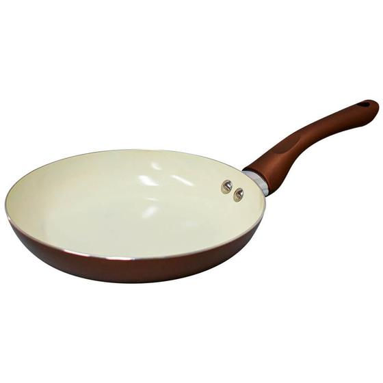 Frigideira Antiaderente Cerâmica Roma 24cm - Casambiente Menor preço em Frigideira Antiaderente Cerâmica Roma 24cm - Casambiente