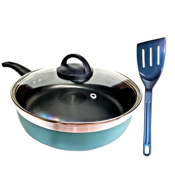 Frigideira Antiaderente Grande N24 +  Espátula De Nylon é boa?