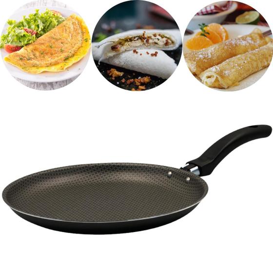 Imagem de Frigideira Antiaderente Tapioqueira Panquequeira Omelete 22cm Não Gruda o Alimento