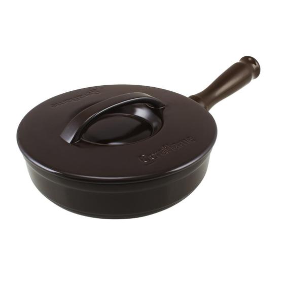Menor preço em Frigideira Ceraflame Duo+ 20Cm Com Tampa Chocolate