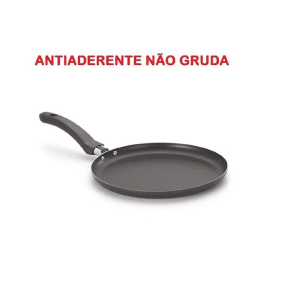 Imagem de Frigideira Crepe Panquequeira Tapioca Teflon Antiaderente Linha Ipanema