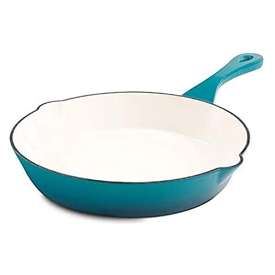Imagem de Frigideira Crock-Pot Artisan 25cm - Ferro Fundido Esmaltado Teal Ombre