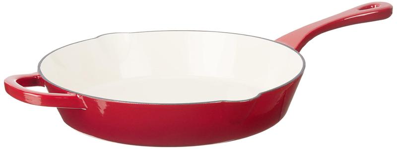 Imagem de Frigideira Crock-Pot Artisan de ferro fundido esmaltado 30 cm vermelho escarlate