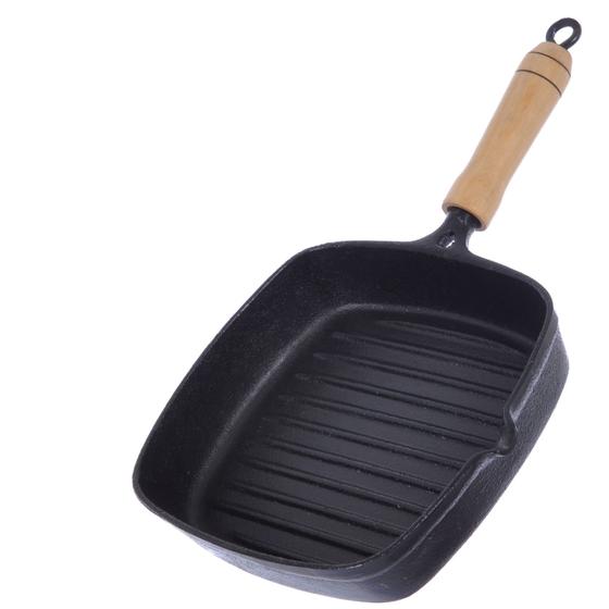 Imagem de Frigideira De Ferro Fundido Cook Grill 22x22cm FS22 6101 Santana