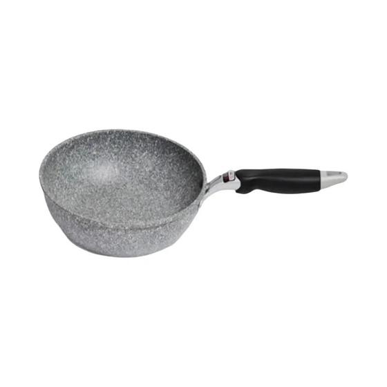 Imagem de Frigideira de Pedra Antiaderente 20/24/26/28cm - Wok para Fogão de Indução