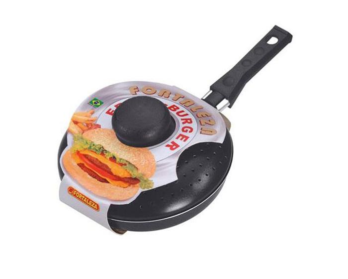 Frigideira/Frita Burguer com tampa Fortaleza 16 cm Menor preço em Frigideira/Frita Burguer com tampa Fortaleza 16 cm