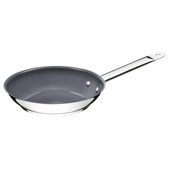 Imagem de Frigideira Inox Cerâmica 20 cm Tramontina Fundo Triplo