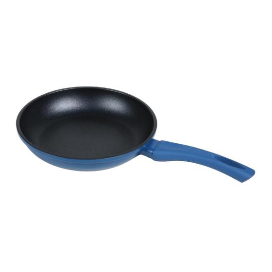 Imagem de Frigideira Nanocerâmica Lehavi 20cm Antiaderente Azul  Cozinha Rápida e Fácil de Limpar