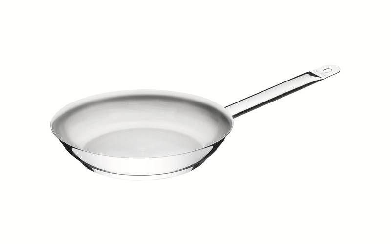 Imagem de Frigideira professional rasa em aco inox fundo triplo com cabo 20 cm 1,1 l tramontina