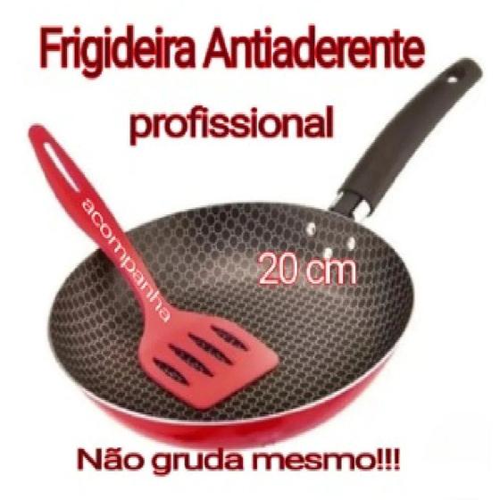 frigideira que não gruda com Revestimento de Titanium sem Óleo profissional espátula Menor preço em frigideira que não gruda com Revestimento de Titanium sem Óleo profissional espátula