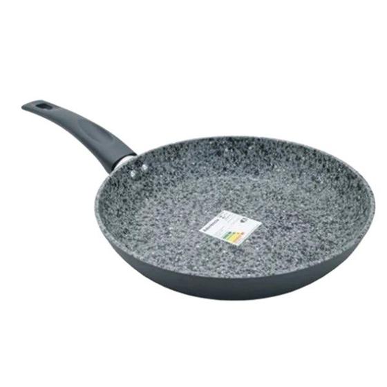 Frigideira Spice Revestimento Granito Antiaderente Para Fogão Gás, Elétrico E Indução Preto Fosco 24cm ou 28cm A5 Importadora - Lulay Store Menor preço em Frigideira Spice Revestimento Granito Antiaderente Para Fogão Gás, Elétrico E Indução Preto Fosco 24cm ou 28cm A5 Importadora - Lulay Store