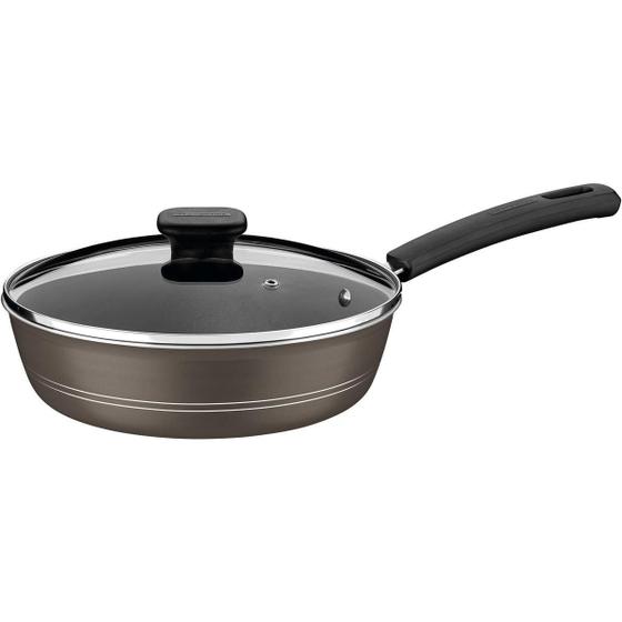 Imagem de Frigideira Tramontina 24Cm Antiaderente Sicília 2,5L Avelã