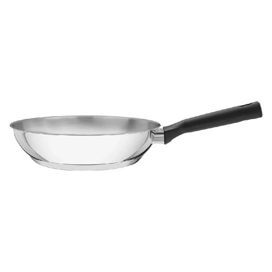 Frigideira Tramontina Brava Aço Inox Fundo Triplo 24cm 2,1 L Menor preço em Frigideira Tramontina Brava Aço Inox Fundo Triplo 24cm 2,1 L