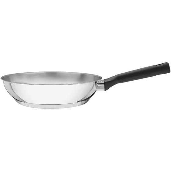 Imagem de Frigideira Tramontina Indução 24Cm Inox Brava Baquelite 2,1L