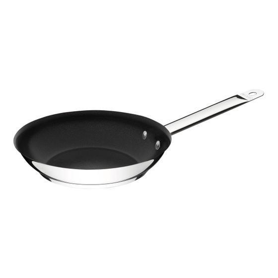 Frigideira tramontina professional rasa aço inox c/ fundo triplo revest interno em antiaderente c/ cabo 26 cm 2l 62635267 Menor preço em Frigideira tramontina professional rasa aço inox c/ fundo triplo revest interno em antiaderente c/ cabo 26 cm 2l 62635267