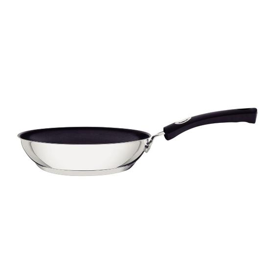 Frigideira Tramontina Solar em Inox Antiaderente com Cabo de Silicone 24 cm 2,1 L Menor preço em Frigideira Tramontina Solar em Inox Antiaderente com Cabo de Silicone 24 cm 2,1 L