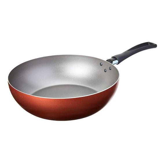 Imagem de Frigideira Wok 24 Cm Brinox Antiaderente Terracota