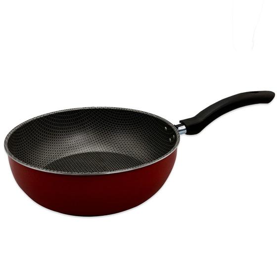 Imagem de Frigideira Wok 24cm - Vermelha