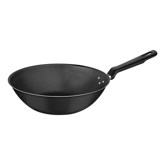 Frigideira Wok 28cm Antiaderente Loreto Preta Tramontina Menor preço em Frigideira Wok 28cm Antiaderente Loreto Preta Tramontina