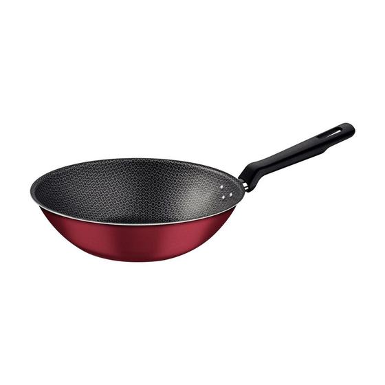Frigideira Wok Loreto 24cm - Vermelha - Tramontina Menor preço em Frigideira Wok Loreto 24cm - Vermelha - Tramontina