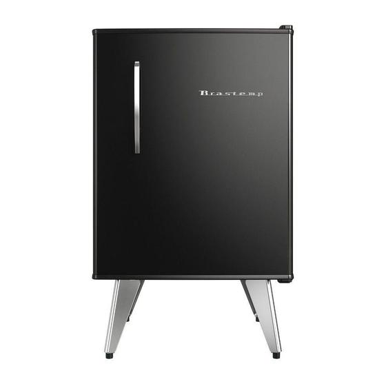 Frigobar Brastemp Retro Preto - 76 Litros- 110v Menor preço em Frigobar Brastemp Retro Preto - 76 Litros- 110v