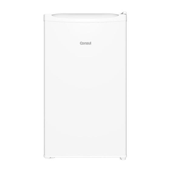 Imagem de Frigobar Consul 117 Litros com Gaveta Multiuso Branco CRC12CB  220 Volts