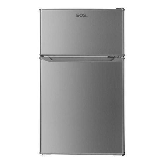 Frigobar EOS 88 Litros Duplex Inox EFB140DI 110V Imagem de Frigobar EOS 88 Litros Duplex Inox EFB140DI 110V