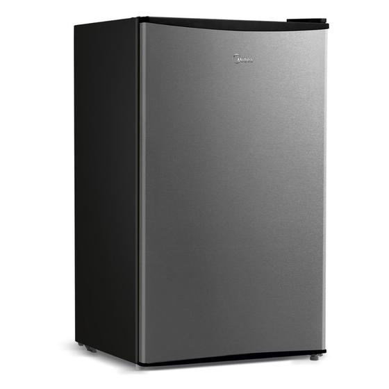 Imagem de Frigobar Midea Preto com Inox 93 Litros 60hz MRC10B1-X/MRC10B2-X