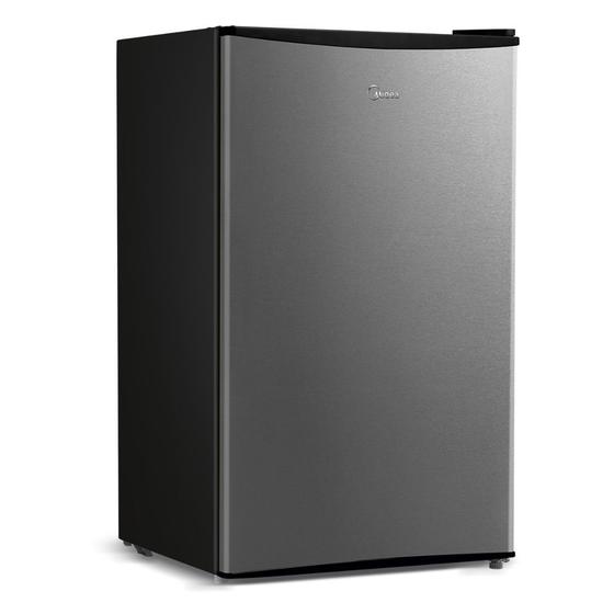 Frigobar Midea Preto com Inox 93 Litros 60hz MRC10B1-X/MRC10B2-X Menor preço em Frigobar Midea Preto com Inox 93 Litros 60hz MRC10B1-X/MRC10B2-X