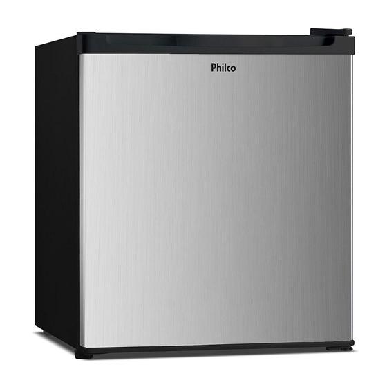 Frigobar Philco 47 Litros 5 Níveis de Controle de Temperatura e Porta Reversível Inox PFG52I 110V Menor preço em Frigobar Philco 47 Litros 5 Níveis de Controle de Temperatura e Porta Reversível Inox PFG52I 110V