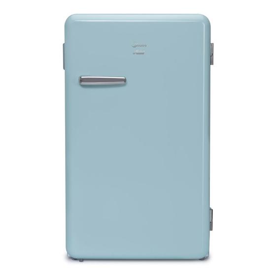 Frigobar Retro Midea 95L Azul Jade MRV10A1/MRV10A2 - Frigobar ...