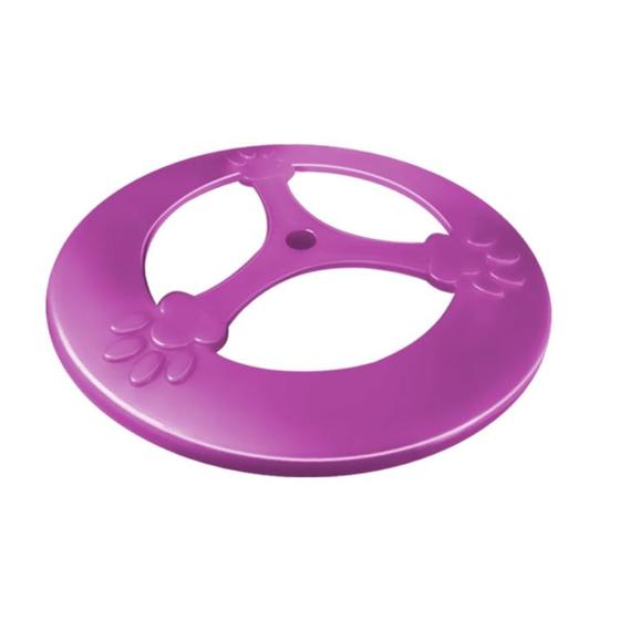Imagem de Frisbee Brinquedo Cães Disco Voador Arremesso Furacão Pet