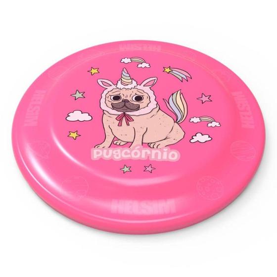 Imagem de Frisbee Disco Arremesso Voador Praia Verão Diversão Brincadeira Criança Cachorro Pet - Helsim