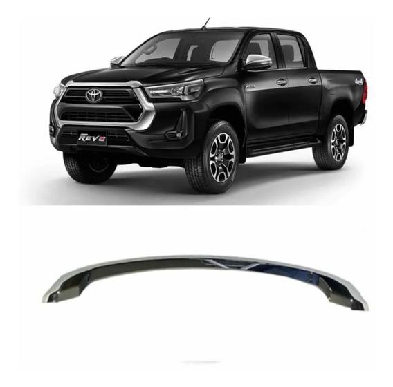 Imagem de Friso Cromado Capo Toyota Hilux 2021 2022 2023