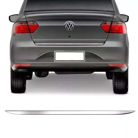 Friso Cromado Resinado Traseiro Porta Malas Gol G6 Voyage G6 Menor preço em Friso Cromado Resinado Traseiro Porta Malas Gol G6 Voyage G6
