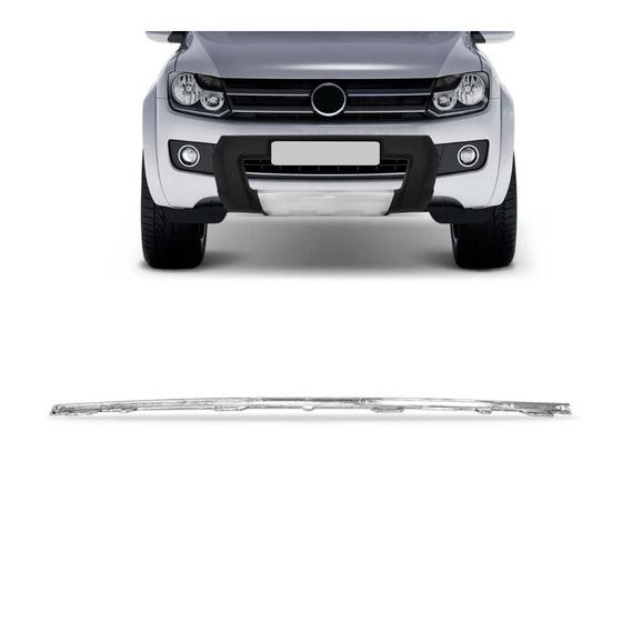 Imagem de Friso Da Grade Amarok Cromado 10 11 12 13 14 Superior