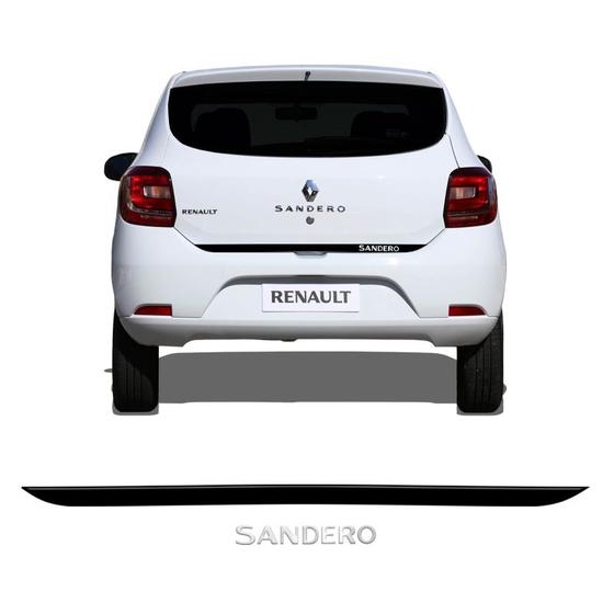 Imagem de Friso Do Porta-Malas Renault Sandero 2015 até 2019 + Emblema