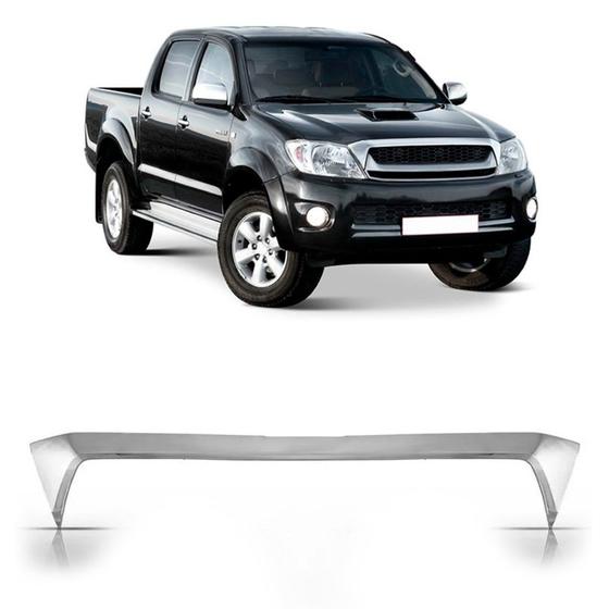 Imagem de Friso Grade Cromado Hilux SRV 2009 A 2011 (Serve 2005 A 2008)