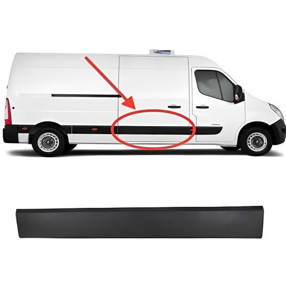 Imagem de Friso lateral da porta de correr direita renault master 2013/2024